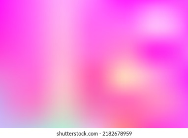 Light Pink vector blurred and colored template. Colorful illustration in abstract style with gradient. Brand new template for your design.