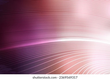 Light Pink vector blurred and colored pattern. Creative illustration in halftone style with gradient. New style design for your brand book.
