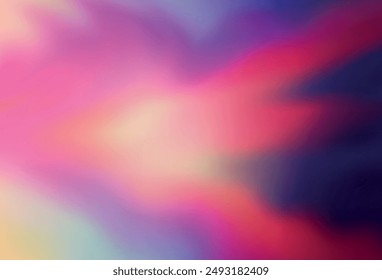 Light Pink vector blurred and colored pattern. Creative illustration in halftone style with gradient. New way of your design.