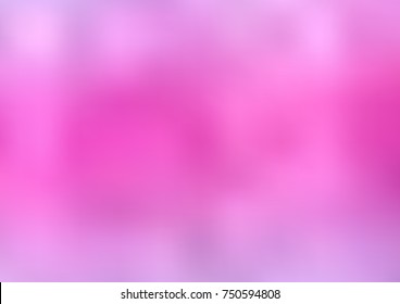 Light Pink vector blurred and colored background. Colorful abstract illustration with gradient. The elegant pattern can be used as part of a brand book.