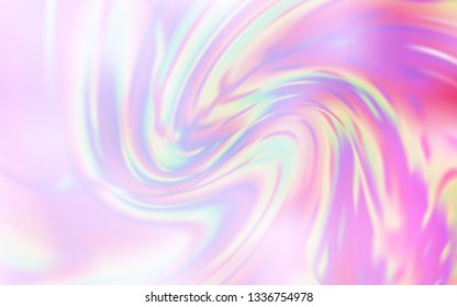 Light Pink vector blurred pattern. New colored illustration in blur style with gradient. The best blurred design for your business.