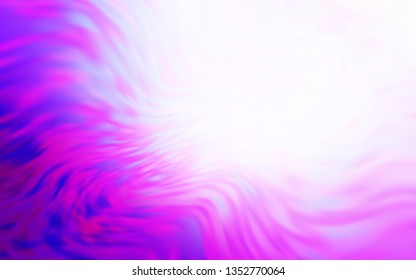 Light Pink vector blurred pattern. Shining colored illustration in smart style. The best blurred design for your business.