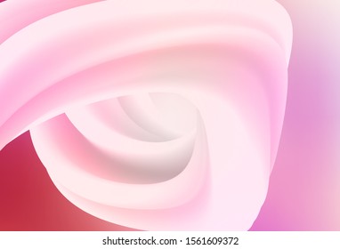 Light Pink vector blurred pattern. Colorful abstract illustration with gradient. Background for a cell phone.