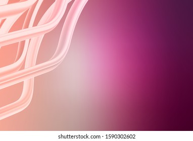 Light Pink vector blurred pattern. A completely new colored illustration in blur style. Smart design for your work.