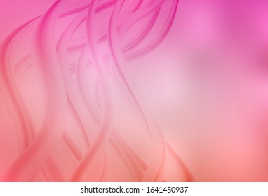 Light Pink vector blurred pattern. Glitter abstract illustration with gradient design. New way of your design.