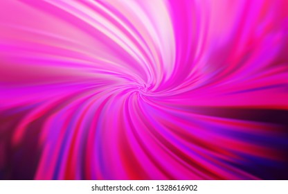 Light Pink vector blurred shine abstract texture. Creative illustration in halftone style with gradient. The best blurred design for your business.