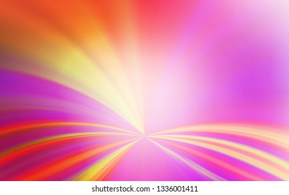 Light Pink vector blurred shine abstract background. An elegant bright illustration with gradient. Blurred design for your web site.