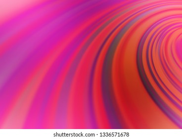 Light Pink vector blurred shine abstract pattern. A completely new color illustration in a bokeh style. Brand new design for your business.