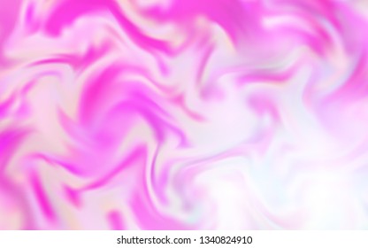 Light Pink vector blurred shine abstract texture. Colorful illustration in abstract style with gradient. New way of your design.