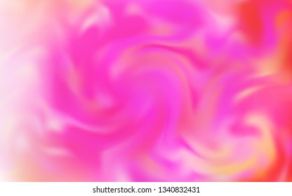Light Pink vector blurred shine abstract template. Glitter abstract illustration with gradient design. Smart design for your work.