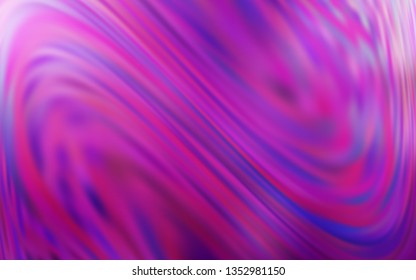 Light Pink vector blurred shine abstract texture. Colorful abstract illustration with gradient. Elegant background for a brand book.