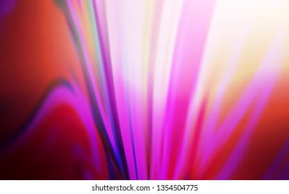 Light Pink vector blurred shine abstract background. Glitter abstract illustration with gradient design. Completely new design for your business.