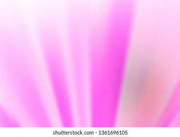 Light Pink vector blurred shine abstract pattern. Colorful illustration in abstract style with gradient. Brand new design for your business.