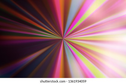 Light Pink vector blurred shine abstract texture. Creative illustration in halftone style with gradient. New style for your business design.