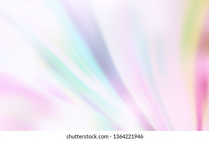 Light Pink vector blurred shine abstract template. A completely new colored illustration in blur style. Blurred design for your web site.