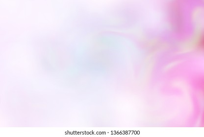 Light Pink vector blurred shine abstract background. A completely new colored illustration in blur style. The best blurred design for your business.
