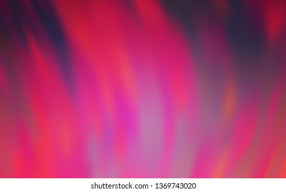 Light Pink vector blurred shine abstract template. Abstract colorful illustration with gradient. Completely new design for your business.