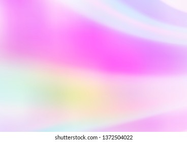 Light Pink vector blurred shine abstract template. Glitter abstract illustration with an elegant design. A completely new design for your business.