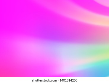 Light Pink vector blurred shine abstract pattern. A vague abstract illustration with gradient. Brand new design for your business.