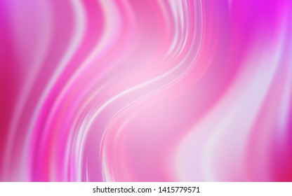 Light Pink vector blurred shine abstract background. Colorful illustration in abstract style with gradient. Elegant background for a brand book.