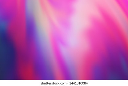 Light Pink vector blurred shine abstract background. Shining colored illustration in smart style. Background for a cell phone.