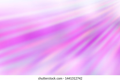 Light Pink vector blurred shine abstract texture. A completely new colored illustration in blur style. Background for a cell phone.