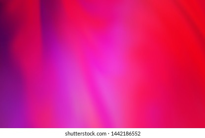 Light Pink vector blurred shine abstract template. New colored illustration in blur style with gradient. Blurred design for your web site.
