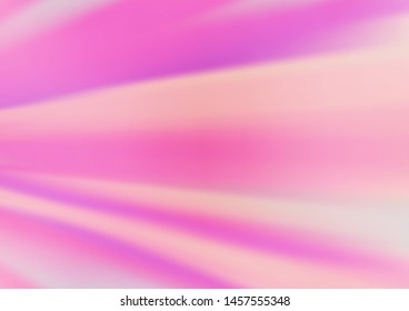 Light Pink vector blurred shine abstract background. An elegant bright illustration with gradient. The best blurred design for your business.