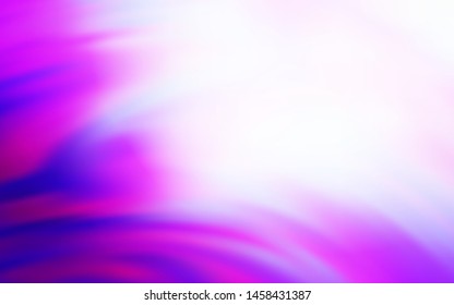 Light Pink vector blurred shine abstract background. Colorful illustration in abstract style with gradient. Background for designs.