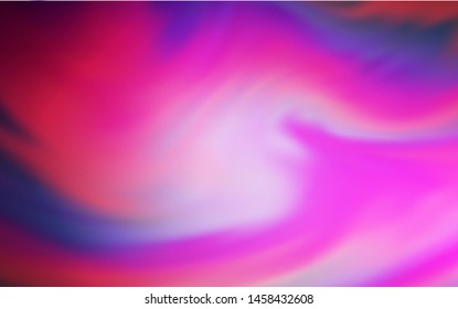 Light Pink vector blurred shine abstract background. Modern abstract illustration with gradient. New style for your business design.
