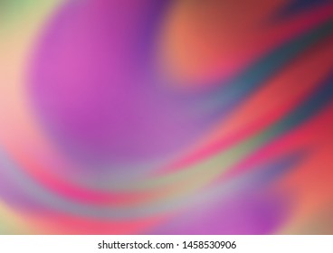 Light Pink vector blurred shine abstract background. Colorful illustration in abstract style with gradient. A completely new template for your design.