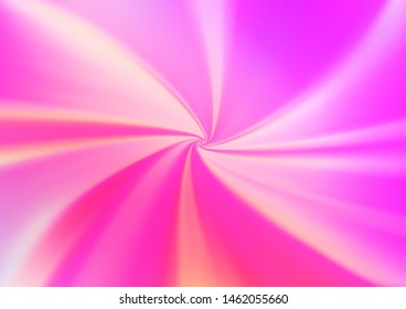 Light Pink vector blurred shine abstract template. Colorful abstract illustration with gradient. A completely new design for your business.