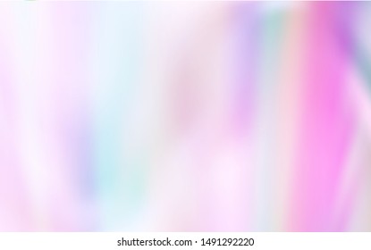 Light Pink vector blurred shine abstract background. Colorful abstract illustration with gradient. New style for your business design.