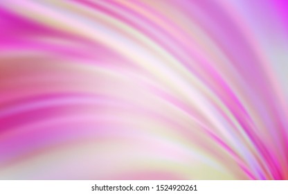 Light Pink vector blurred shine abstract texture. Colorful illustration in abstract style with gradient. New way of your design.