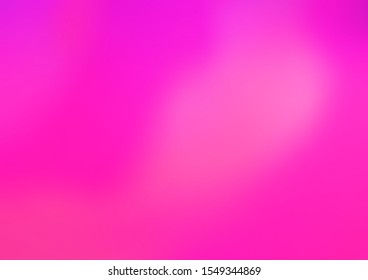Light Pink vector blurred shine abstract pattern. Colorful illustration in abstract style with gradient. The template can be used for your brand book.