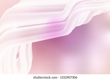 Light Pink vector blurred shine abstract background. An elegant bright illustration with gradient. Background for a cell phone.