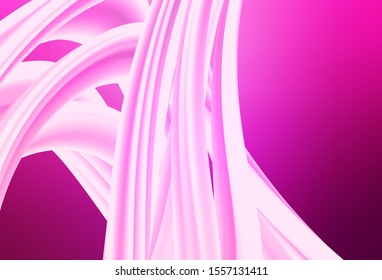 Light Pink vector blurred shine abstract texture. Abstract colorful illustration with gradient. Background for designs.