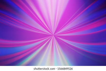 Light Pink vector blurred shine abstract texture. A completely new colored illustration in blur style. New way of your design.