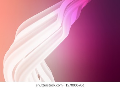 Light Pink vector blurred shine abstract template. Abstract colorful illustration with gradient. Smart design for your work.