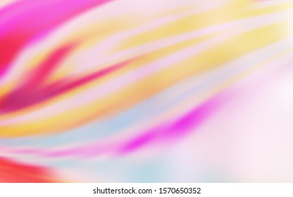 Light Pink vector blurred shine abstract background. Shining colored illustration in smart style. Blurred design for your web site.