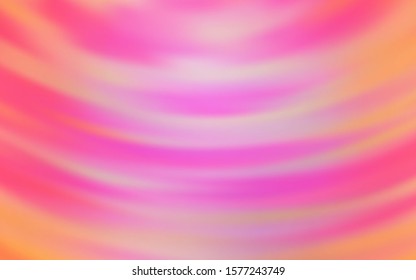Light Pink vector blurred shine abstract background. Shining colored illustration in smart style. The best blurred design for your business.