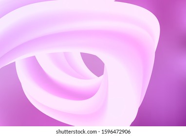 Light Pink vector blurred shine abstract background. New colored illustration in blur style with gradient. New style for your business design.