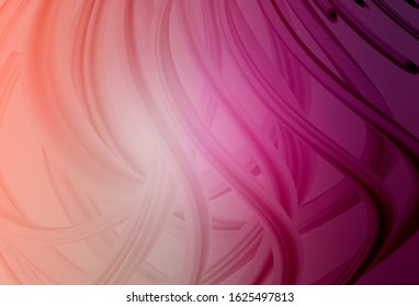 Light Pink vector blurred shine abstract texture. Colorful abstract illustration with gradient. Smart design for your work.