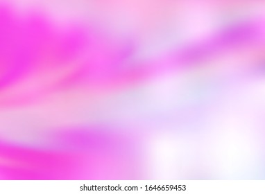 Light Pink vector blurred shine abstract background. Modern abstract illustration with gradient. Completely new design for your business.