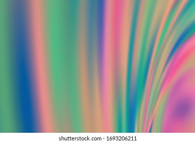 Hellrosa Vektorunscharf glänzende abstrakte Textur. Eine komplett neue farbige Illustration im unscharfen Stil. Unscharfes Design für Ihre Website.