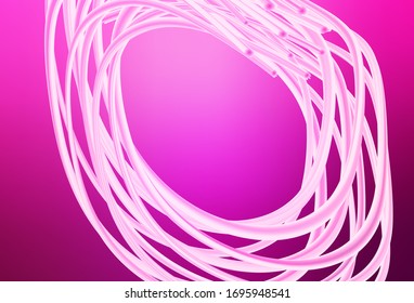 Light Pink vector blurred shine abstract texture. Modern abstract illustration with gradient. Blurred design for your web site.