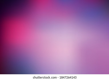 Light Pink vector blurred shine abstract template. Glitter abstract illustration with gradient design. New design for your business.