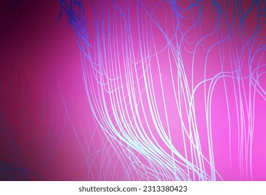 Plantilla abstracta de brillo difuminado del vector rosa claro. Ilustración abstracta colorida con gradiente. Nuevo diseño de estilo para tu libro de marca.