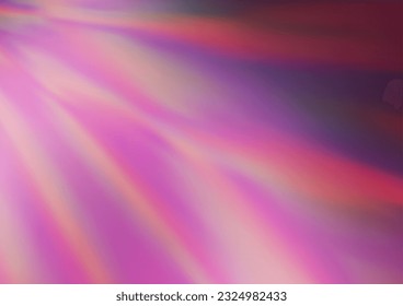 Plantilla abstracta de brillo difuminado del vector rosa claro. Ilustración creativa en estilo de semitono con gradiente. Nuevo estilo para su diseño de negocio.