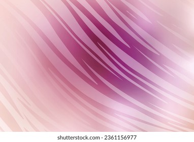 Light Pink vector blurred shine abstract background. Shining colorful illustration in smart style. Completely new design for your business.